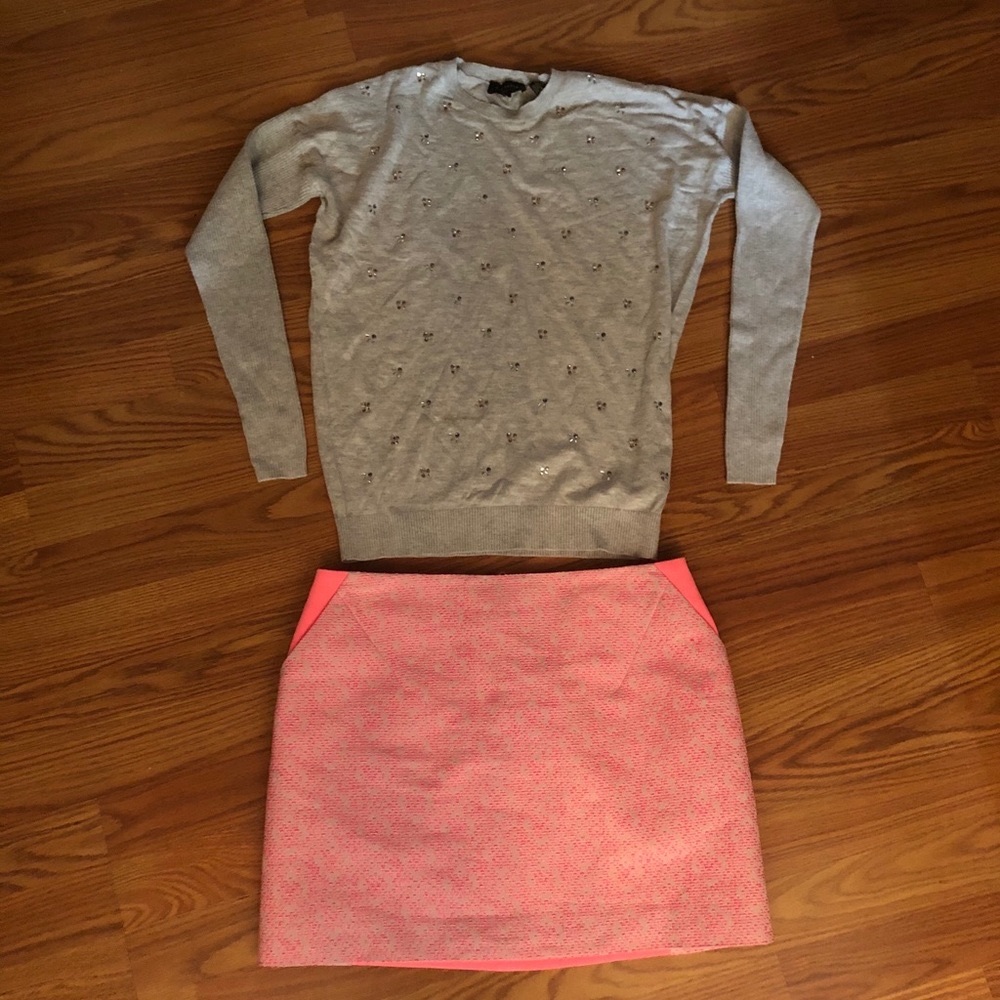 Ted baker mini skirt NWT